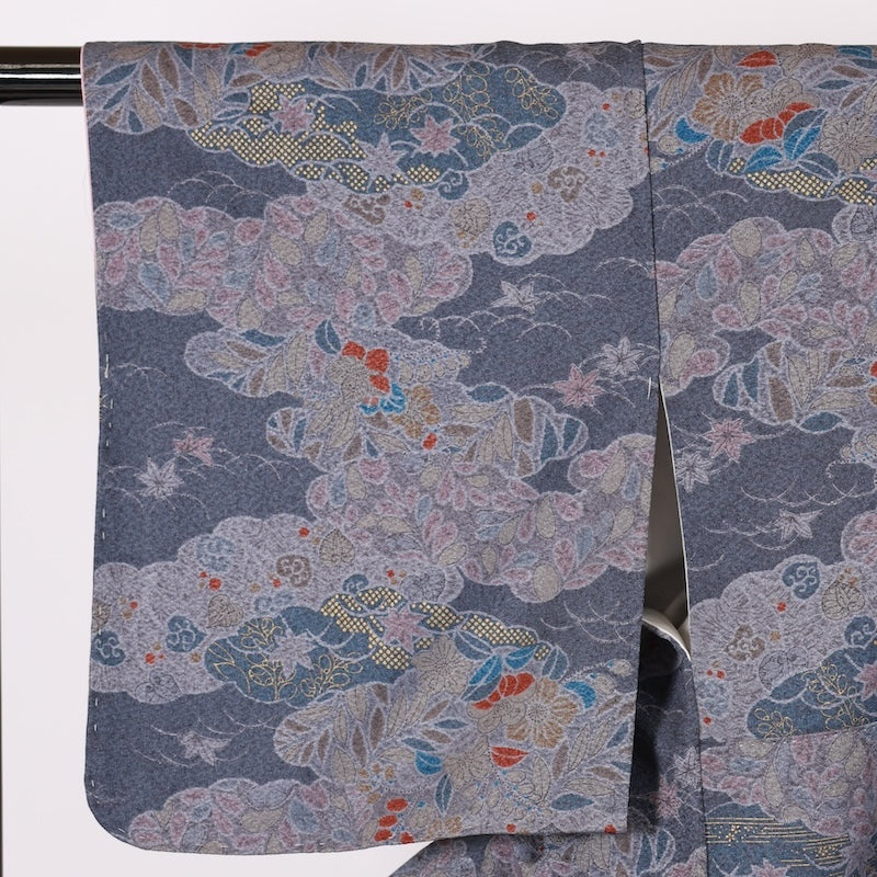 Japanese kimono used <Komon> Msize   /T648