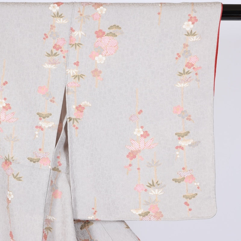 Japanese kimono Unused <Komon> Msize  silk 100% /T645