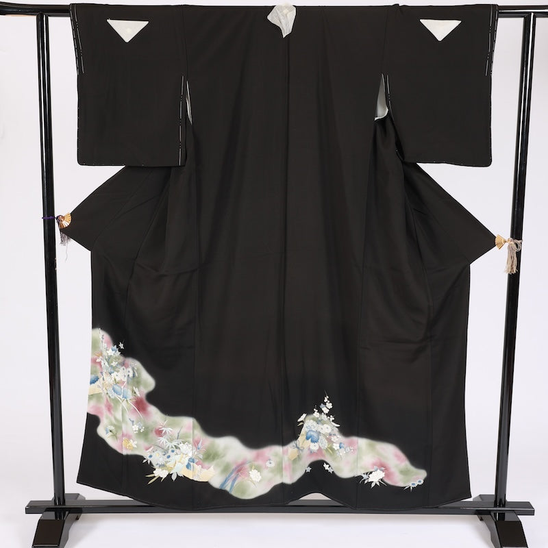 Japan kimono Used  100% silk Size M/G51