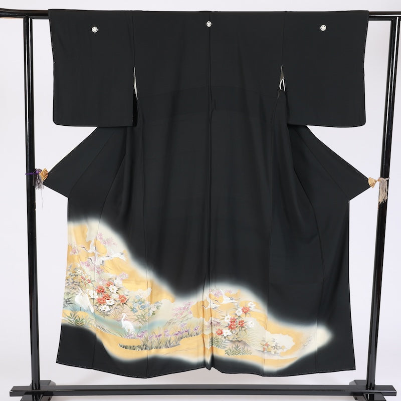 Japan kimono 100% silk size M/G62