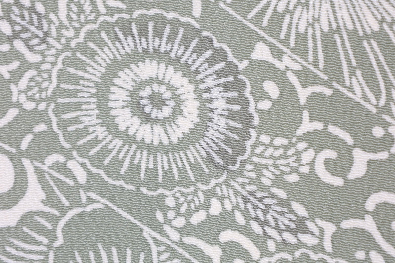 Edo Komon  (traditional Japanese patterned kimono fabric), brand new, unused, Iwai brown, off-white, sarasa (printed pattern),  L40