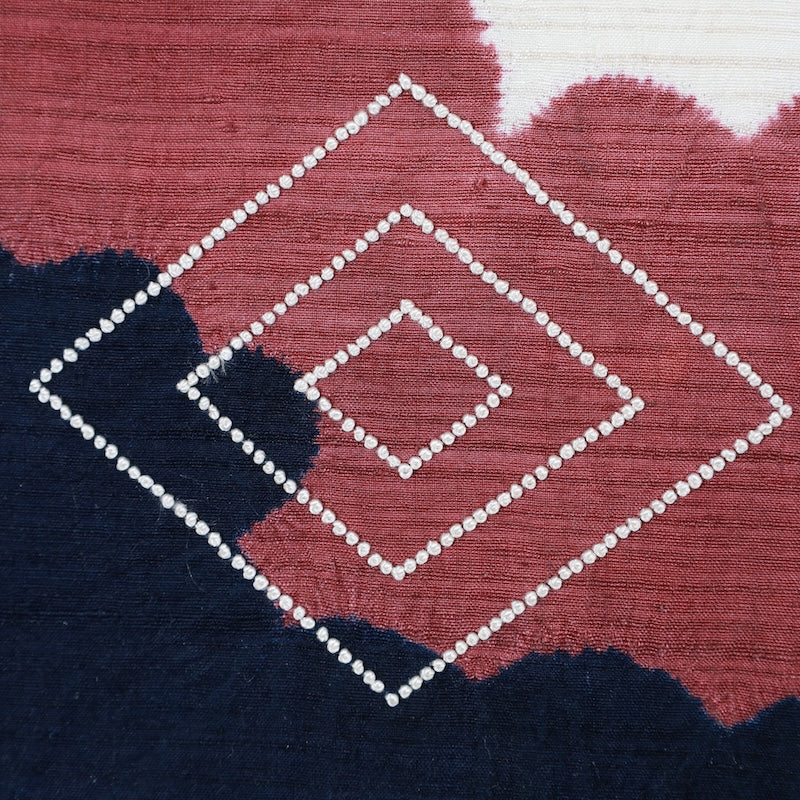 Japanese used sash belt (Nagoya-obi) 100% silk  /T550