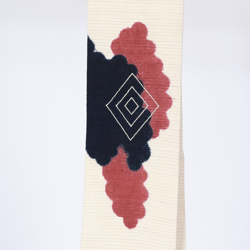 Japanese used sash belt (Nagoya-obi) 100% silk  /T550