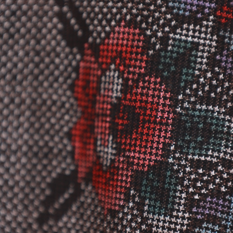 Japanese kimono Unused <Tsumugi> Msize  silk 100% /T624