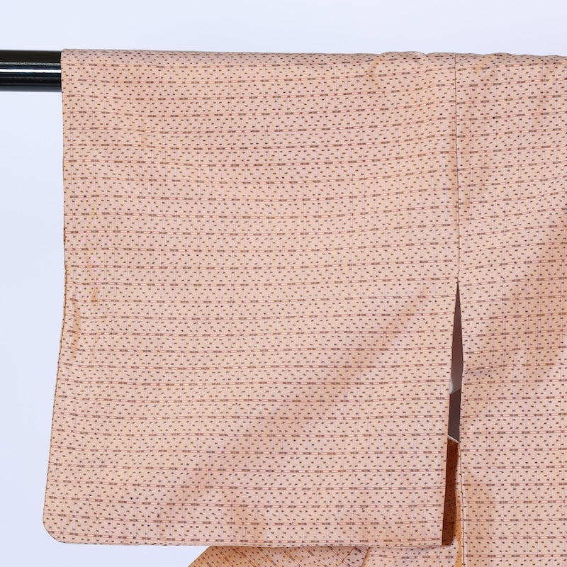 Japanese kimono used <Tsumugi> Msize  silk 100% /T621
