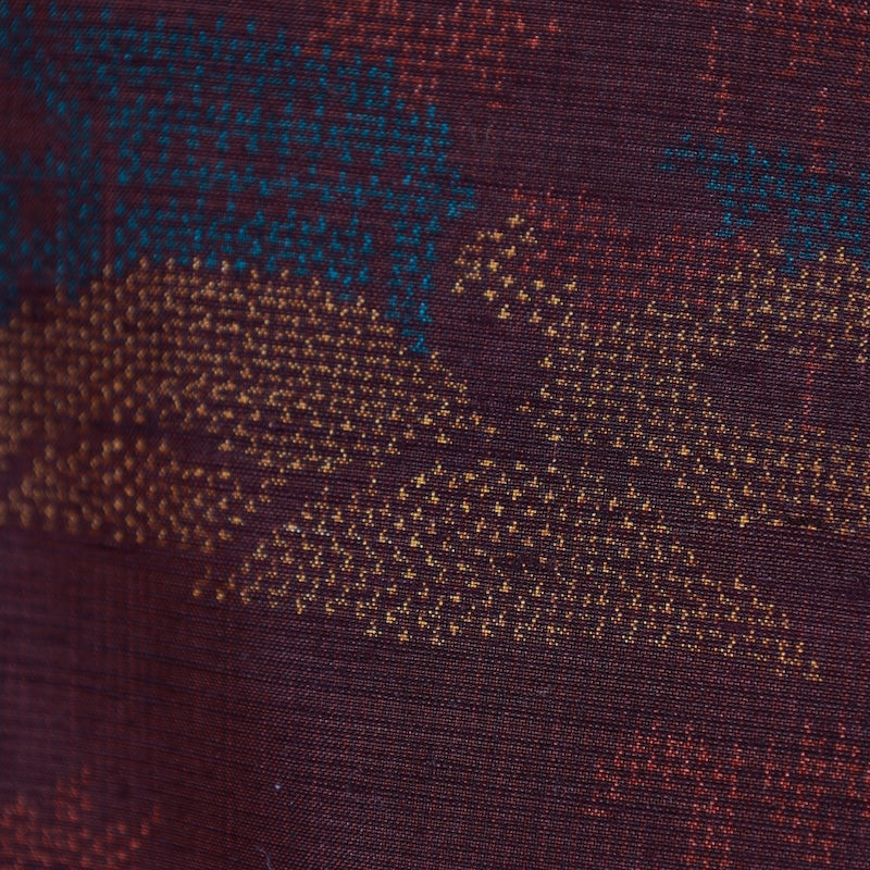 Japanese kimono Unused <Tsumugi> Msize  silk 100% /T620