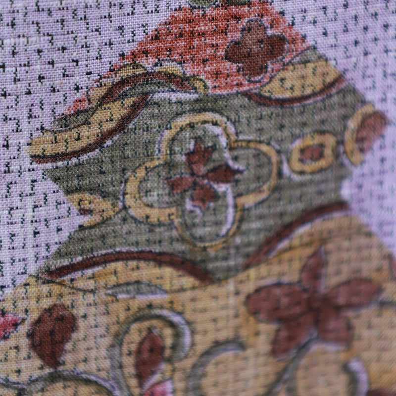 Japanese kimono used <Tsumugi> Msize  silk 100% /T619