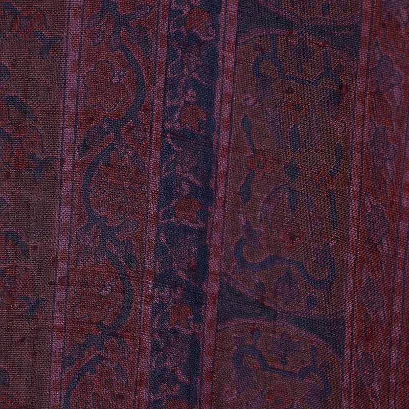 Japanese kimono used <Tsumugi> Lsize  silk 100% /T617