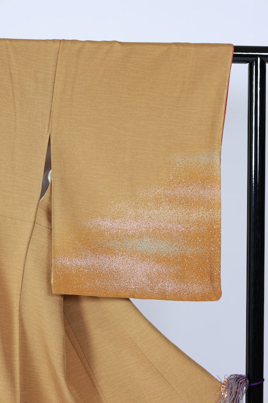 Japanese kimono Unused New <Tsukesage> M-size  silk 100% /B1106