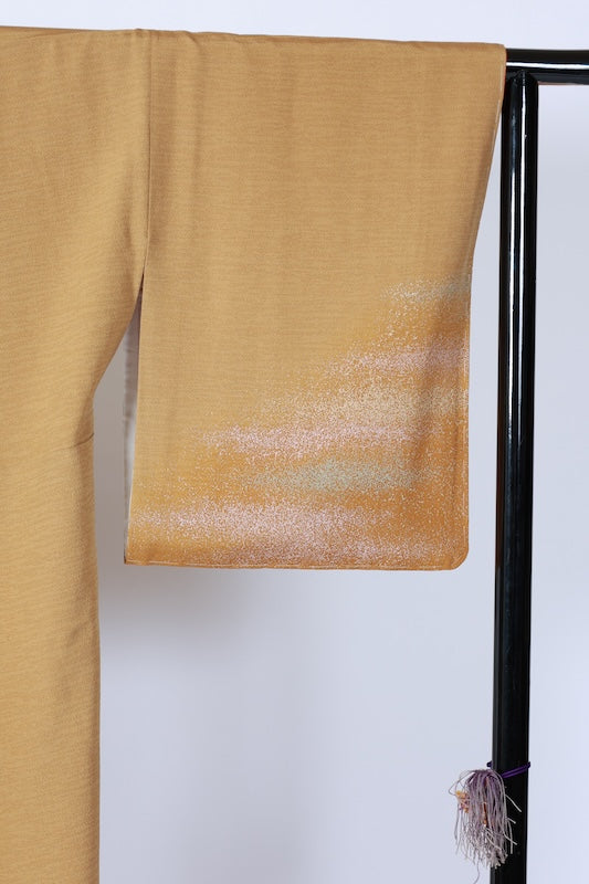 Japanese kimono Unused New <Tsukesage> M-size  silk 100% /B1106