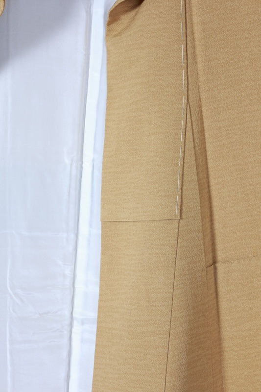 Japanese kimono Unused New <Tsukesage> M-size  silk 100% /B1106