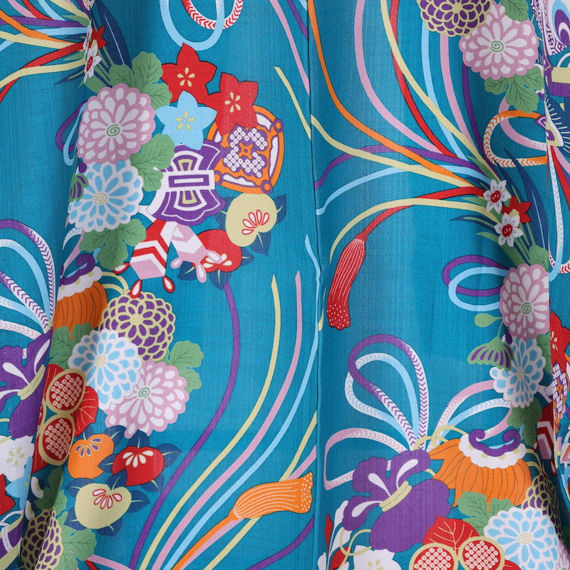 New YUKATA polyester M-size /B-005