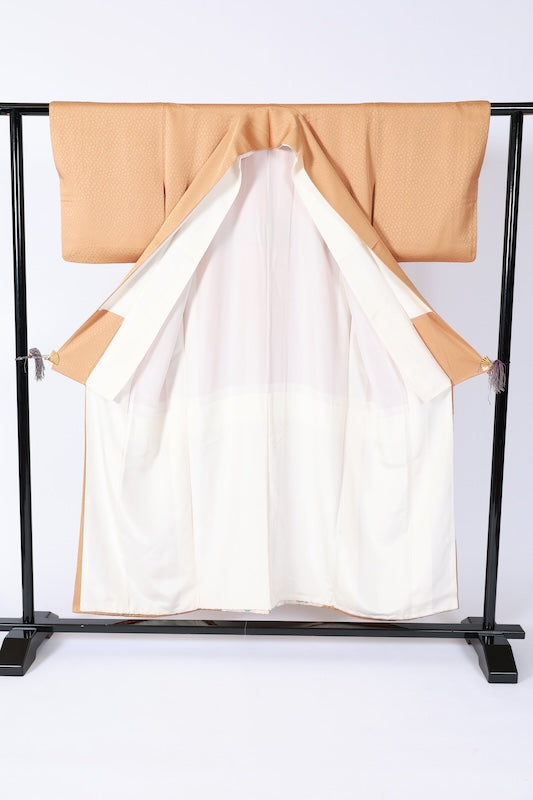 Japanese kimono used <Irotomesode> Msize  silk 100% /B1110