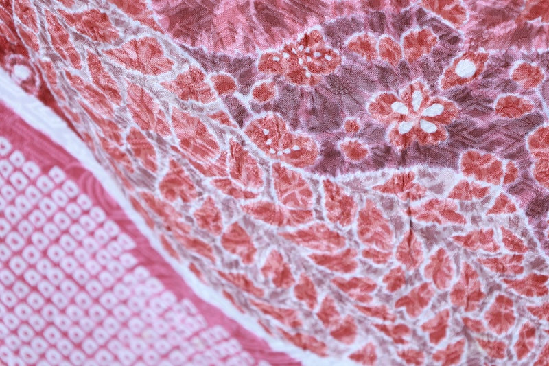 Japanese kimono used <houmongi> Msize  silk 100% /B1103