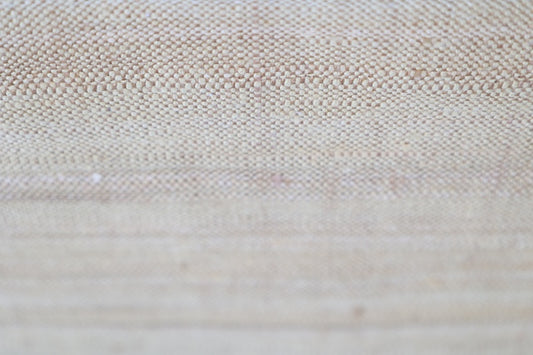 Nagoya obi used(sash), Tsumugi silk, mustard yellow, swallowtail red, blue, green, brown, white, beige, floral pattern, handwoven, L83