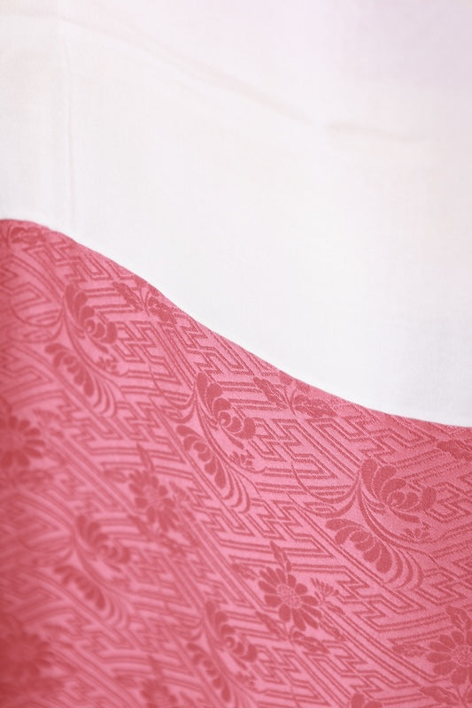 Japanese kimono used <houmongi> Msize  silk 100% /B1103