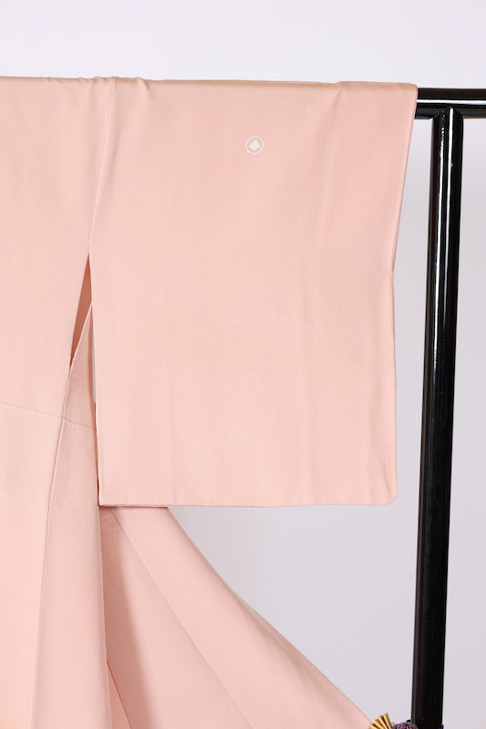 Japanese kimono used <Irotomesode> Msize  silk 100% /B1104