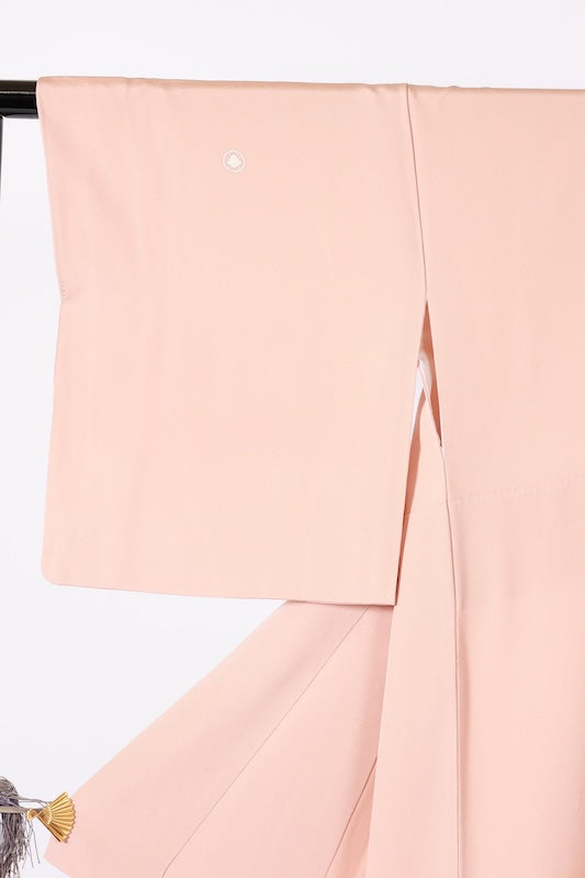 Japanese kimono used <Irotomesode> Msize  silk 100% /B1104