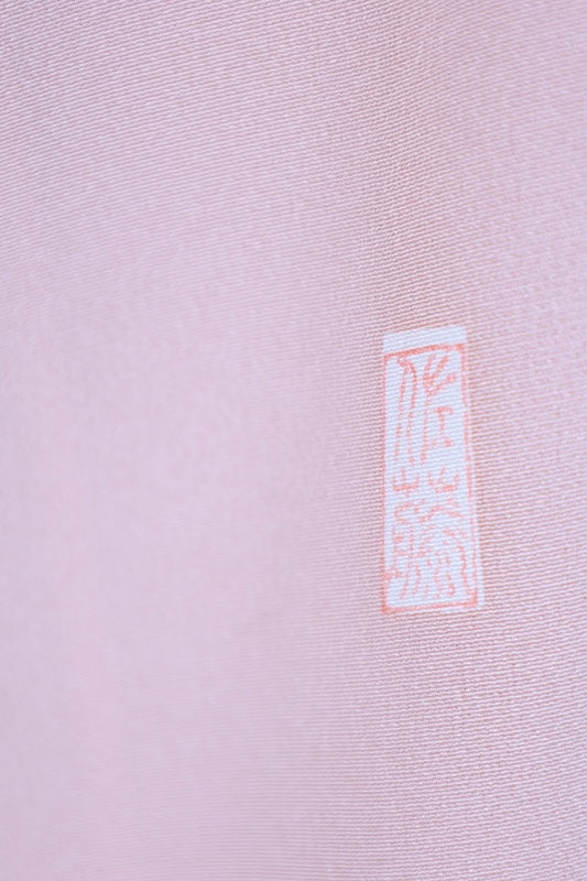 Japanese kimono used <Irotomesode> Msize  silk 100% /B1104