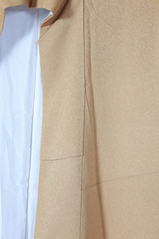 Japanese kimono used <Iromuzi> L-size  silk 100% /B1088