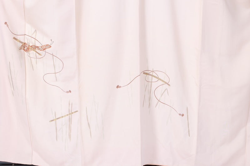 Japanese kimono used <houmongi> Msize  silk 100% /B1100