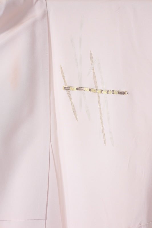 Japanese kimono used <houmongi> Msize  silk 100% /B1100