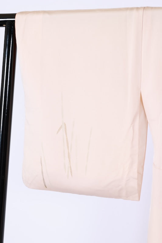 Japanese kimono used <houmongi> Msize  silk 100% /B1100