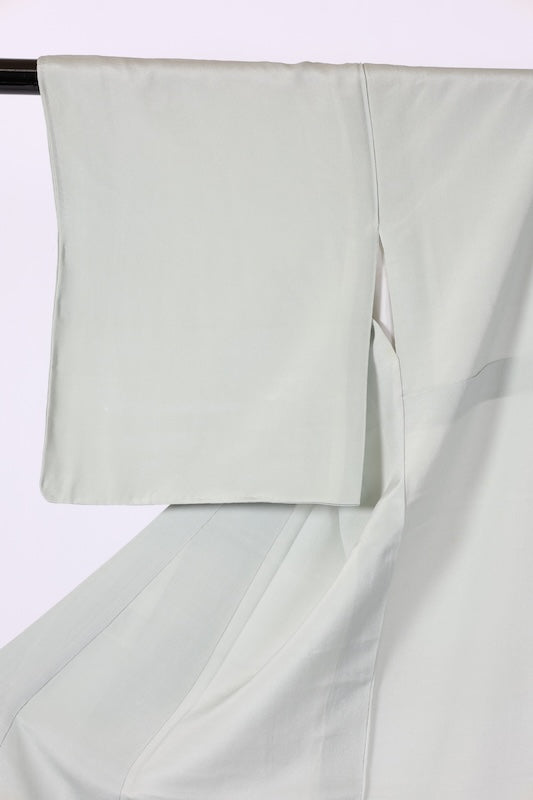 Japanese kimono used <houmongi> M-size  silk 100% /B1096