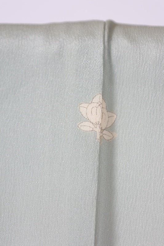 Japanese kimono used <houmongi> M-size  silk 100% /B1096