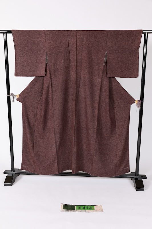 Japanese kimono Unused New <Muzikomon> M-size  silk 100% /B1076