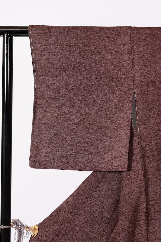 Japanese kimono Unused New <Muzikomon> M-size  silk 100% /B1076