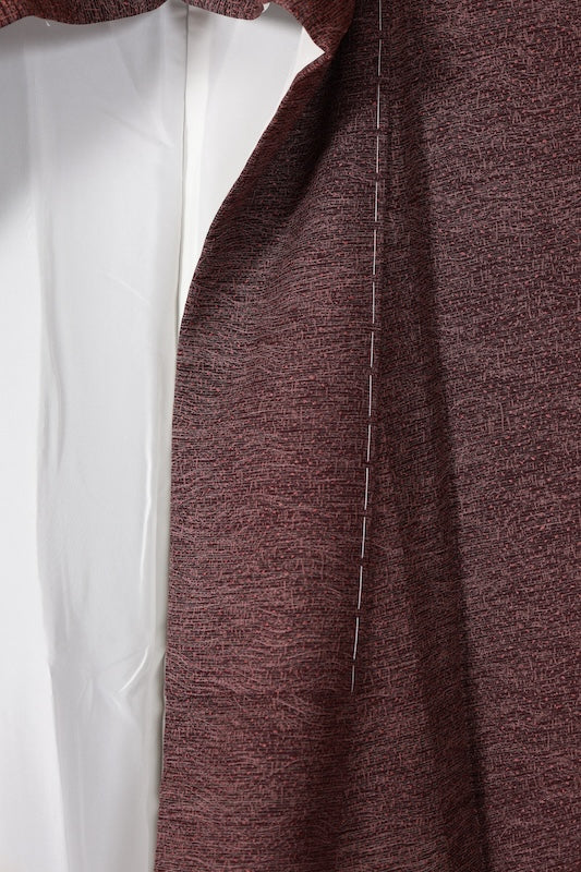 Japanese kimono Unused New <Muzikomon> M-size  silk 100% /B1076