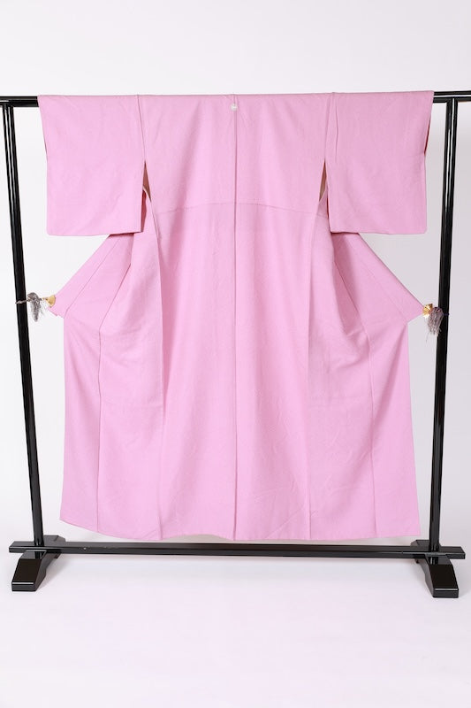 Japanese kimono used <houmongi> Msize  silk 100% /B1075