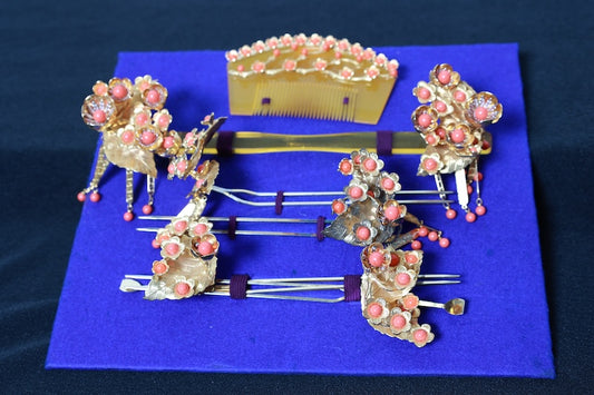 Kanzashi Hair Ornament Full Set　/D17