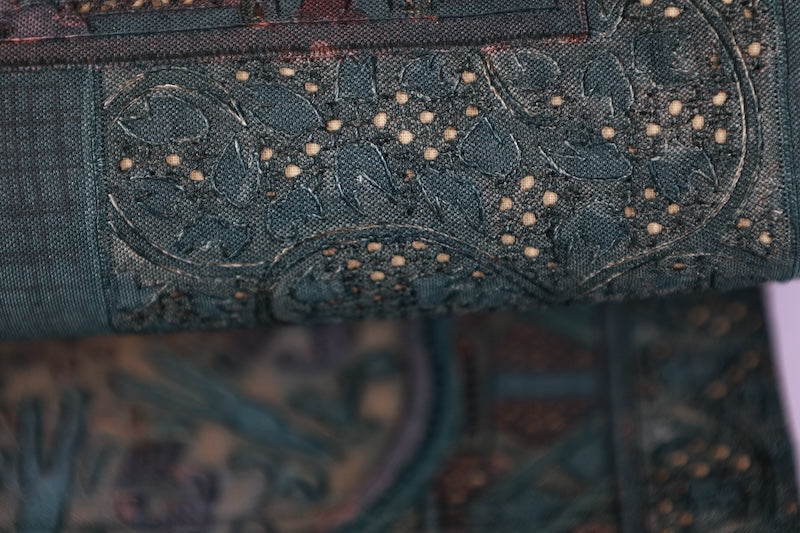 Japanese used sash belt (Fukuro-obi) 100% silk  /B1083