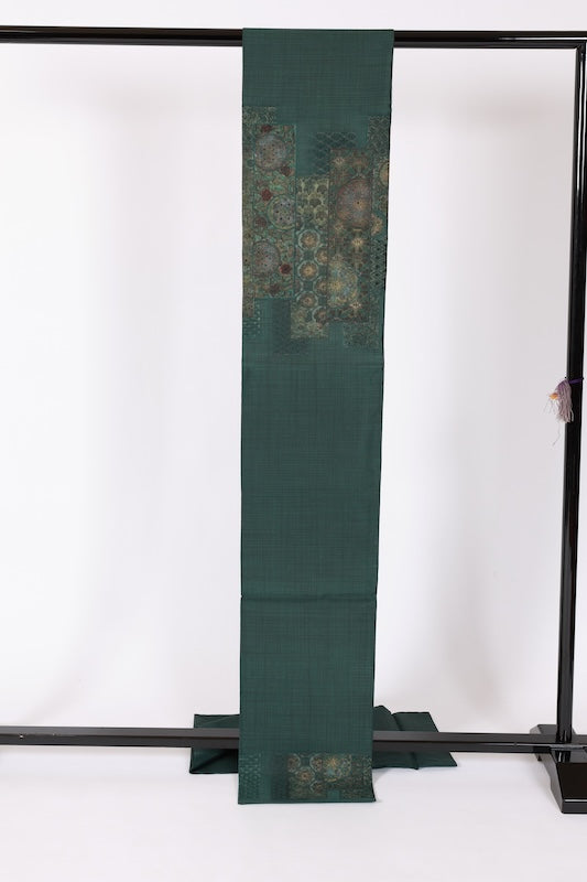 Japanese used sash belt (Fukuro-obi) 100% silk  /B1083