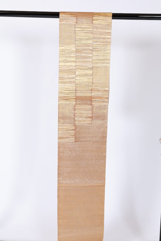 Japanese used sash belt (Fukuroobi) 100% silk  /B1081