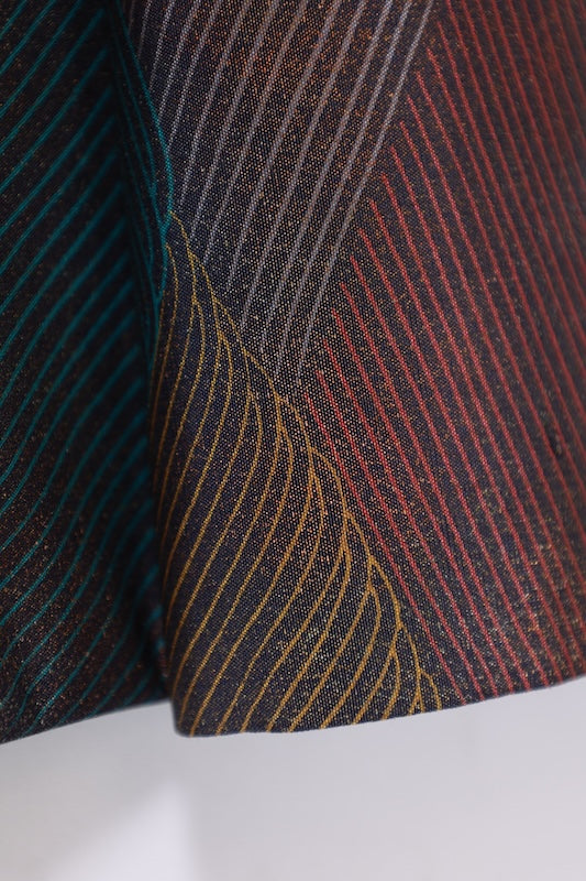 Japanese used sash belt (Fukuro-obi) 100% silk  /B1078