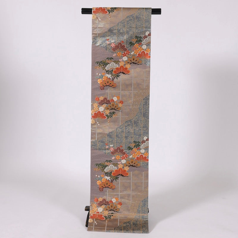 sash belt (Hukuro-obi) 100% silk  / 1340