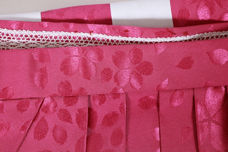 Japanese kimono,hakama 2 piece set used M-size  polyester /B1087