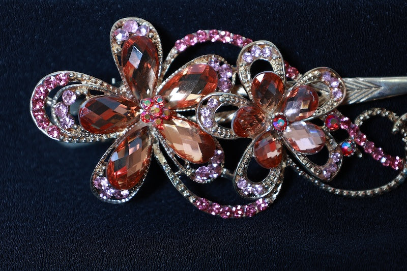 Hair Accessory  Pink & Gold pre-owned / D29