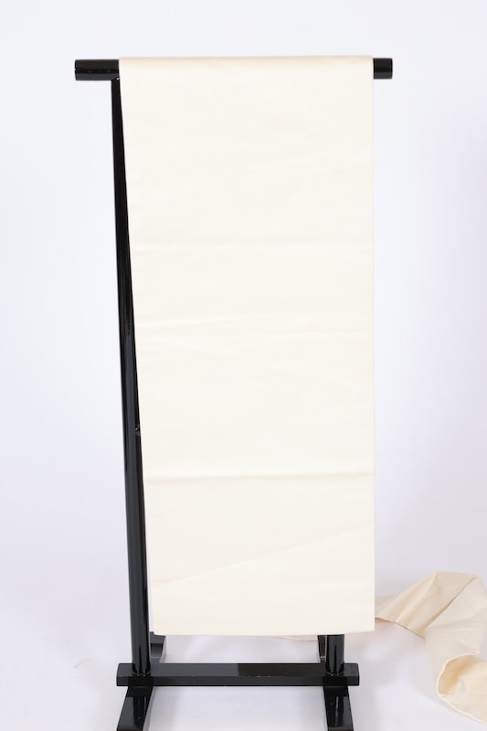 Nagoya obi new (sash) - Silver, Gold, Brown, Purple, Blue - Kasumi (mist) pattern - L105