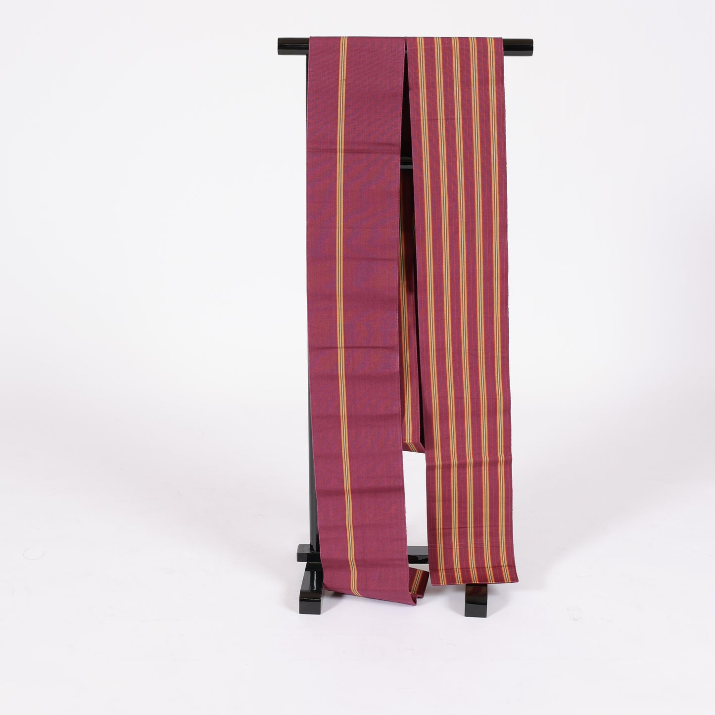 sash belt (Hanhaba-obi) reversible  silk 100/B354