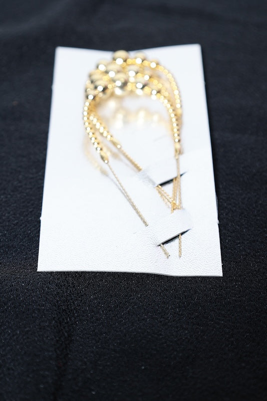 Hair Accessory   Gold  Set of 3 Brand New/D39