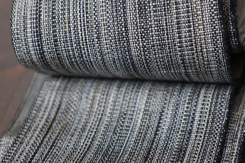 Men's kaku-obi sash belt gray Brand new /D48