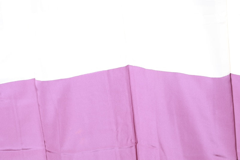 Komon kimono new elaborate A crisp purple　/D53