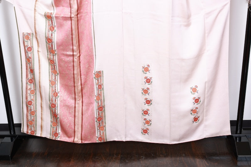 Houmongi kimono Cherry blossom pink /R442