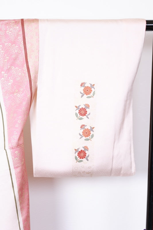 Houmongi kimono Cherry blossom pink /R442