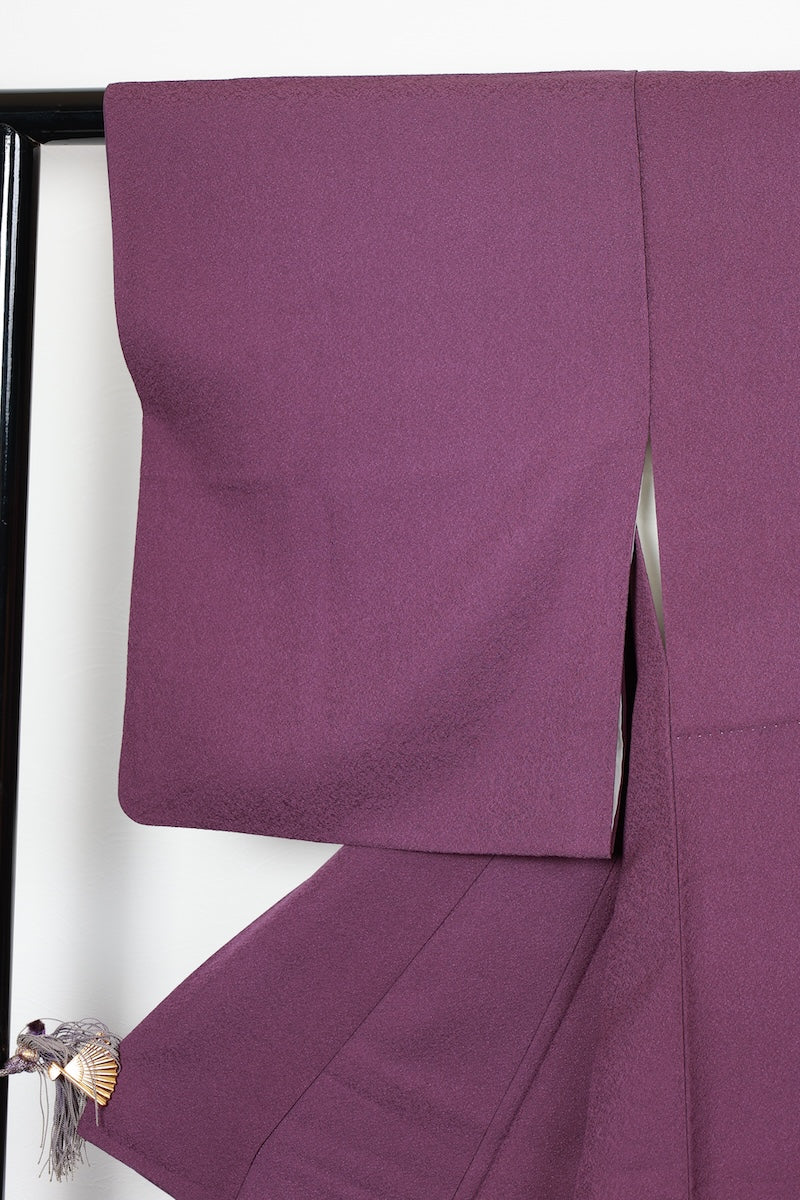 Iromuzi kimono Noble purple used /R428