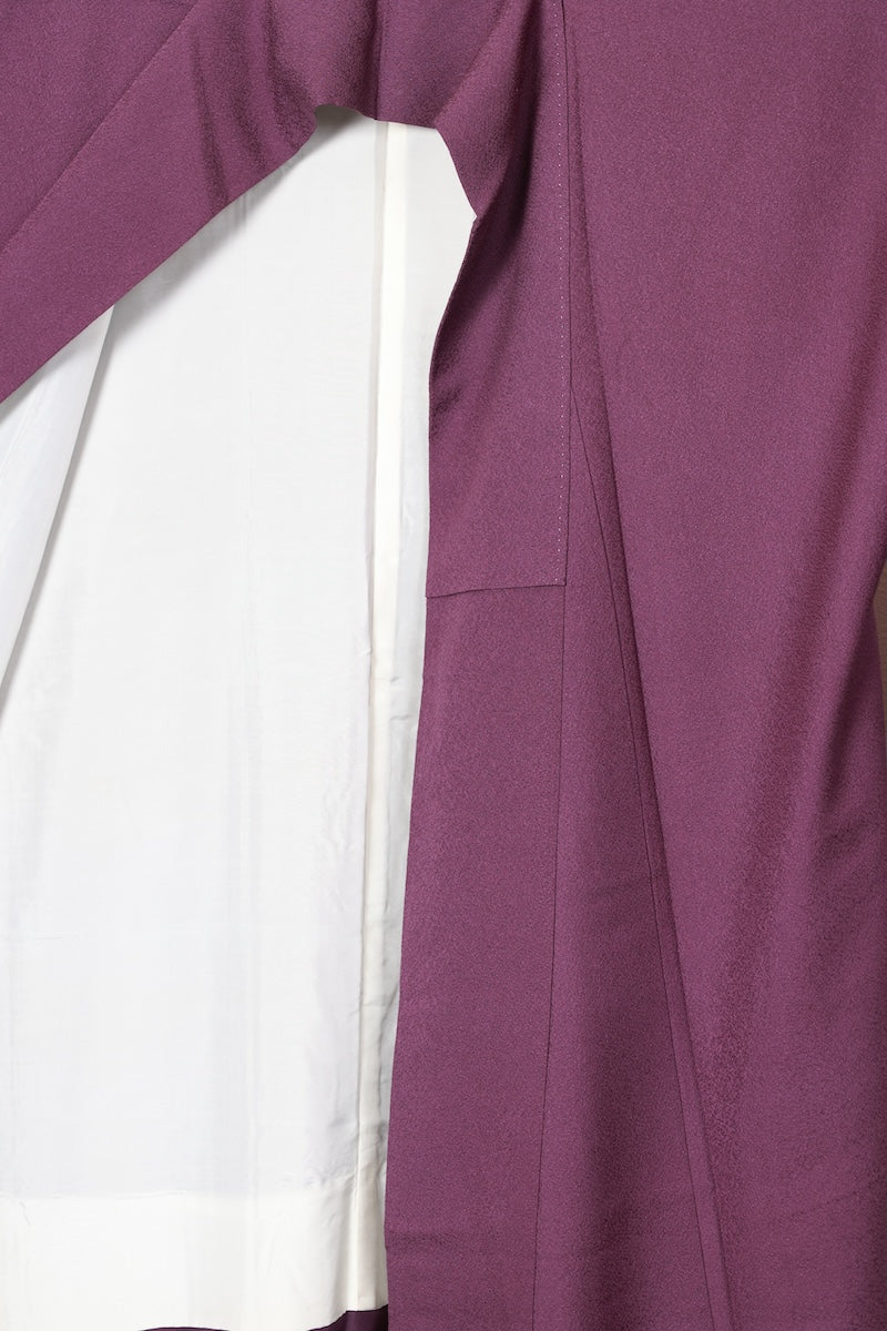 Iromuzi kimono Noble purple used /R428